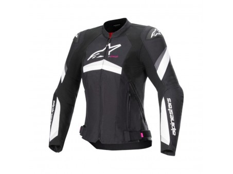 Geaca textil sport/touring ALPINESTARS STELLA T-GP PLUS R V4 - Negru/Alb