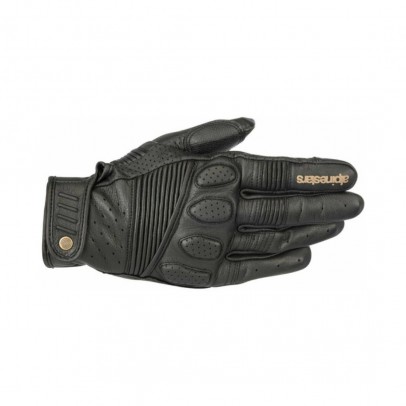 Manusi de piele ALPINESTARS CRAZY EIGHT - Negru