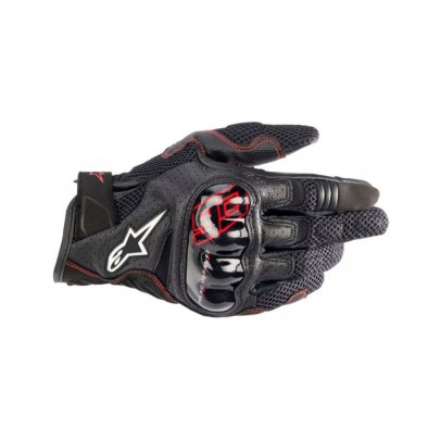 Manusi de piele vara ALPINESTARS MM93 RIO HONDO V2 AIR - Negru/Gri/Rosu