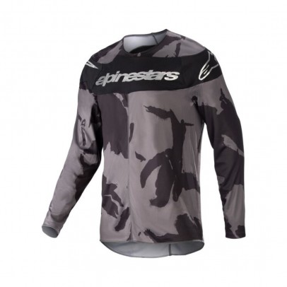 Tricou cross-enduro ALPINESTARS RACER TACTICAL 2023 - Negru camo