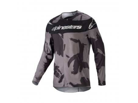 Tricou cross-enduro ALPINESTARS RACER TACTICAL 2023 - Negru camo