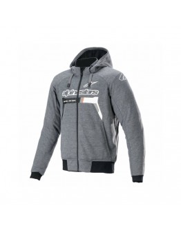 Hanorac de protectie ALPINESTARS CHROME IGNITION - Gri/Alb