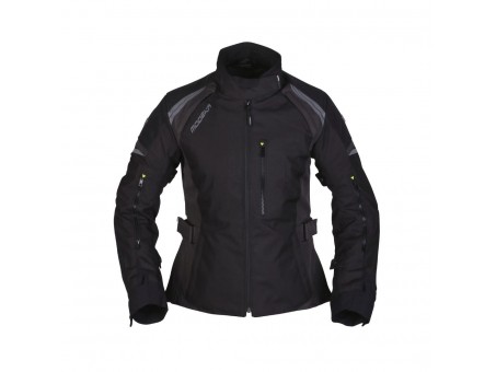 Geaca moto femei Modeka Amberly - Negru/Gri