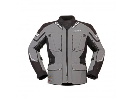 Geaca moto Modeka Panamericana II Sand - Negru/Gri