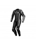 Costum (combinezon) motociclete barbati piele Ixon vara model Vortex 3 MS - Negru