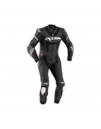 Costum (combinezon) motociclete barbati piele Ixon vara model Jackal MS - Negru