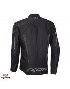 Geaca (jacheta) motociclete barbati Racing/Roadster Ixon mid-season model Striker MS - Negru