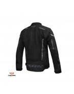 Geaca (jacheta) motociclete barbati Racing/Roadster Ixon vara model Striker AIR WP MS - Negru