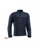 Geaca (jacheta) motociclete barbati Racing/Roadster Ixon vara model Fresh MS - Navy (albastru)