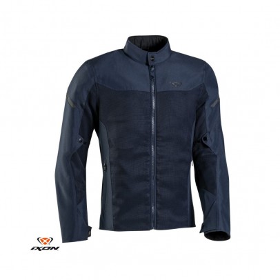 Geaca (jacheta) motociclete barbati Racing/Roadster Ixon vara model Fresh MS - Navy (albastru)