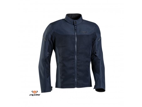 Geaca (jacheta) motociclete barbati Racing/Roadster Ixon vara model Fresh MS - Navy (albastru)