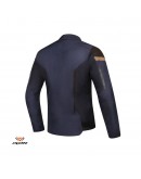 Geaca (jacheta) moto barbati Urban/Heritage Ixon mid-season model Striker Retro WP MS - Negru/Navy/Maro