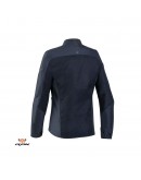 Geaca (jacheta) motociclete femei Racing/Roadster Ixon vara model Fresh LS - Navy (albastru)