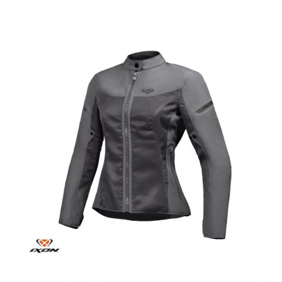 Geaca (jacheta) motociclete femei Racing/Roadster Ixon vara model Fresh LS culoare: gri - Gri , L