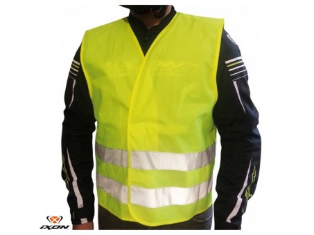 Vesta reflectorizanta universala Ixon model Gilet Safer Mix - Galben fluor (marime universala)