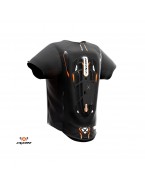 Vesta Airbag Unisex Ixon model IX-Airbag U05 - Negru/portocaliu