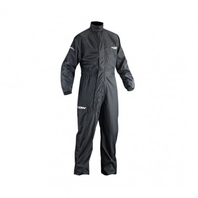 Costum moto ploaie Ixon model Compact Suit - Negru (montare peste echipament)