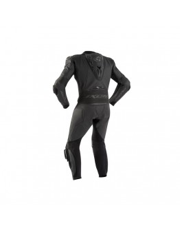 Costum (combinezon) motociclete barbati piele Ixon vara model Vendetta Evo MS - Negru