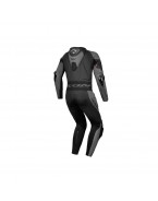 Costum (combinezon) motociclete barbati piele Ixon vara model Vortex 3 MS - Negru