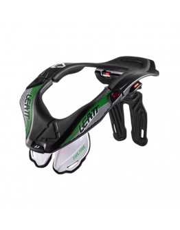 Protectie pentru Gat Leatt Neck Brace 5.5 - Negru/Alb/Verde