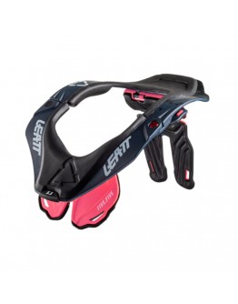 Protectie pentru Gat Leatt Neck Brace 5.5 - Negru/Coral