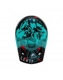 Casca cross-enduro LEATT MOTO HELMET 2.5 V23 FUEL - Negru/Albastru