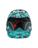 Casca cross-enduro LEATT MOTO HELMET 2.5 V23 FUEL - Negru/Albastru