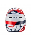 Casca cross-enduro LEATT MOTO HELMET 2.5 V23 ROYAL - Albastru/Alb/Rosu