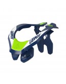 Protectie pentru Gat Leatt Neck Brace 4.5 - Albastru/Galben fluor