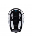 Set Casca cross-enduro LEATT MOTO 8.5 CITRUS V24 + Ochelari protectie VELOCITY 5.5, KIT BLACK/WHITE - Negru/Alb