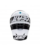 Set Casca cross-enduro LEATT MOTO 3.5 V24 + Ochelari protectie VELOCITY 4.5, KIT  BLACK/WHITE - Negru/Alb