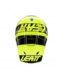 Set Casca cross-enduro LEATT MOTO 3.5 V24 + Ochelari protectie VELOCITY 4.5, KIT CITRUS - Negru/Galben fluor