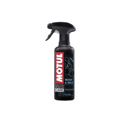 Spray pentru curatare Motul E1 Wash & Wax 400 ml