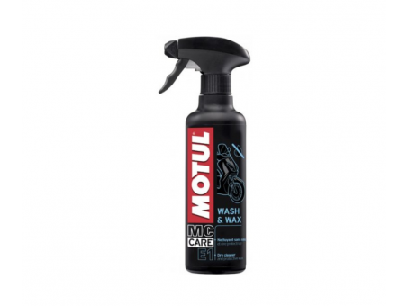 Spray pentru curatare Motul E1 Wash & Wax 400 ml