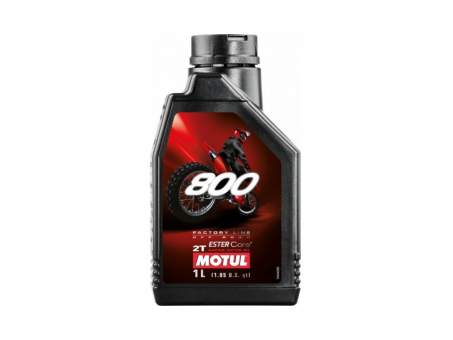 Ulei de motor 2T Motul 800 Factory Line Off Road 1L JASO FD