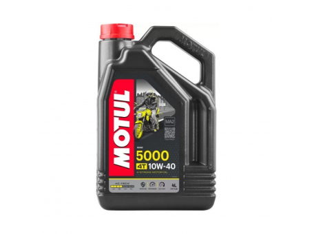 Ulei motor 4T Motul 5000 SAE 10W40 4l SL JASO MA-2 Semi sintetic