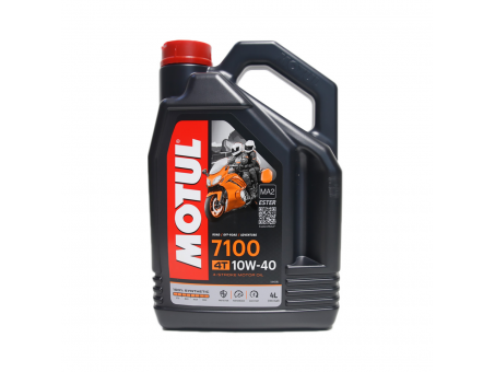 Ulei motor 4T MOTUL 7100 SAE 10W40 4l SN JASO MA-2 Sintetic