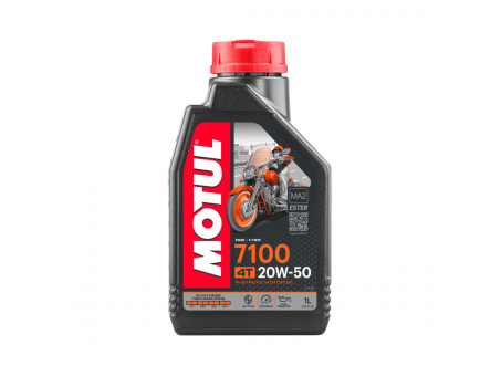 Ulei motor 4T Motul 7100 SAE 20W50 1l SN JASO MA-2 Sintetic