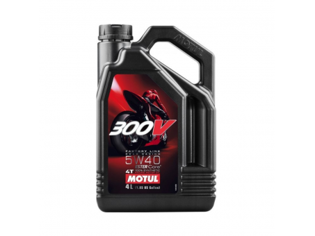 Ulei motor Motul 4T 300V Factory Line SAE 5W40 4l  JASO MA2 Sintetic