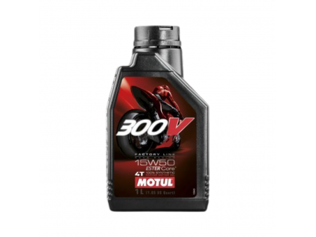 Ulei motor Motul  4T 300V Factory Line SAE 15W50 1l JASO MA2 Sintetic