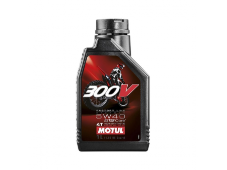 Ulei motor Motul  4T 300V Off Road SAE 5W40 1l JASO MA2 Sintetic