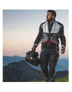 Geaca (jacheta) motociclete barbati Touring/Adventure Ixon All season model Ragnar MS - Negru/gri/rosu