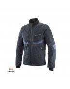 Geaca (jacheta) motociclete barbati Touring/Adventure Ixon All season model M-Skeid MS - Navy (albastru) (geaca laminata; waterproof pe exterior) - Navy (albastru)