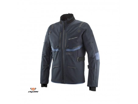 Geaca (jacheta) motociclete barbati Touring/Adventure Ixon All season model M-Skeid MS - Navy (albastru) (geaca laminata; waterproof pe exterior) - Navy (albastru)