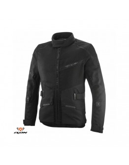 Geaca (jacheta) moto barbati Touring/Adventure Ixon vara model M-Njord MS - Negru