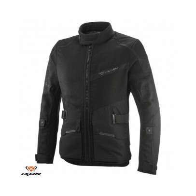 Geaca (jacheta) moto barbati Touring/Adventure Ixon vara model M-Njord MS - Negru