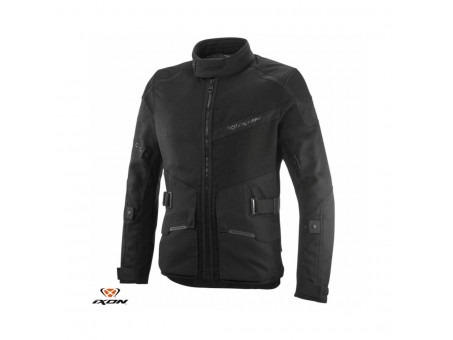 Geaca (jacheta) moto barbati Touring/Adventure Ixon vara model M-Njord MS - Negru