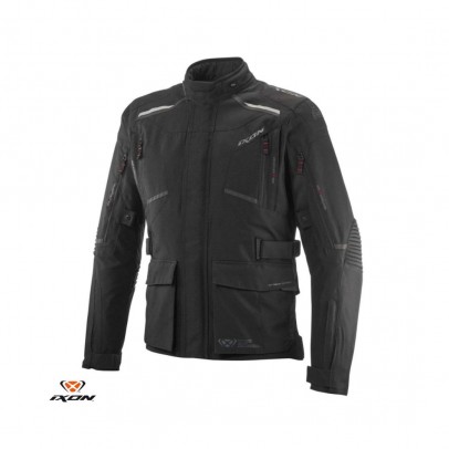 Geaca (jacheta) motociclete barbati Touring/Adventure Ixon All season model Midgard MS - Negru