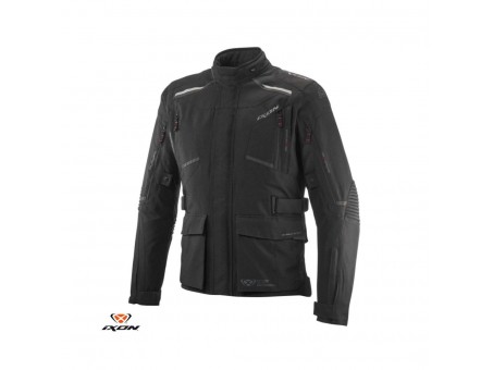 Geaca (jacheta) motociclete barbati Touring/Adventure Ixon All season model Midgard MS - Negru