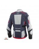 Geaca (jacheta) moto femei Touring/Adventure Ixon All season model Midgard MS - Gri/Navy/Negru